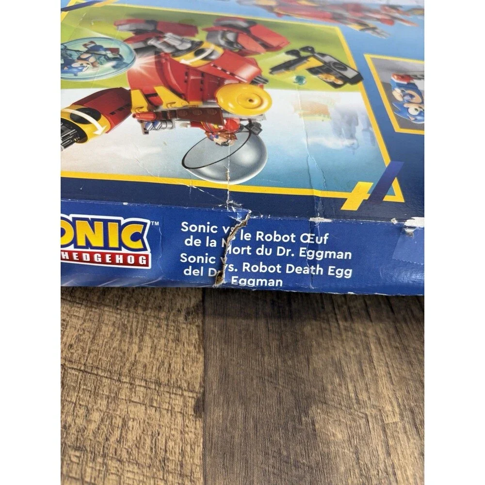 LEGO Sonic Vs. Dr. Eggman's Death Egg Robot (76993) 100% Complete - Open Box!